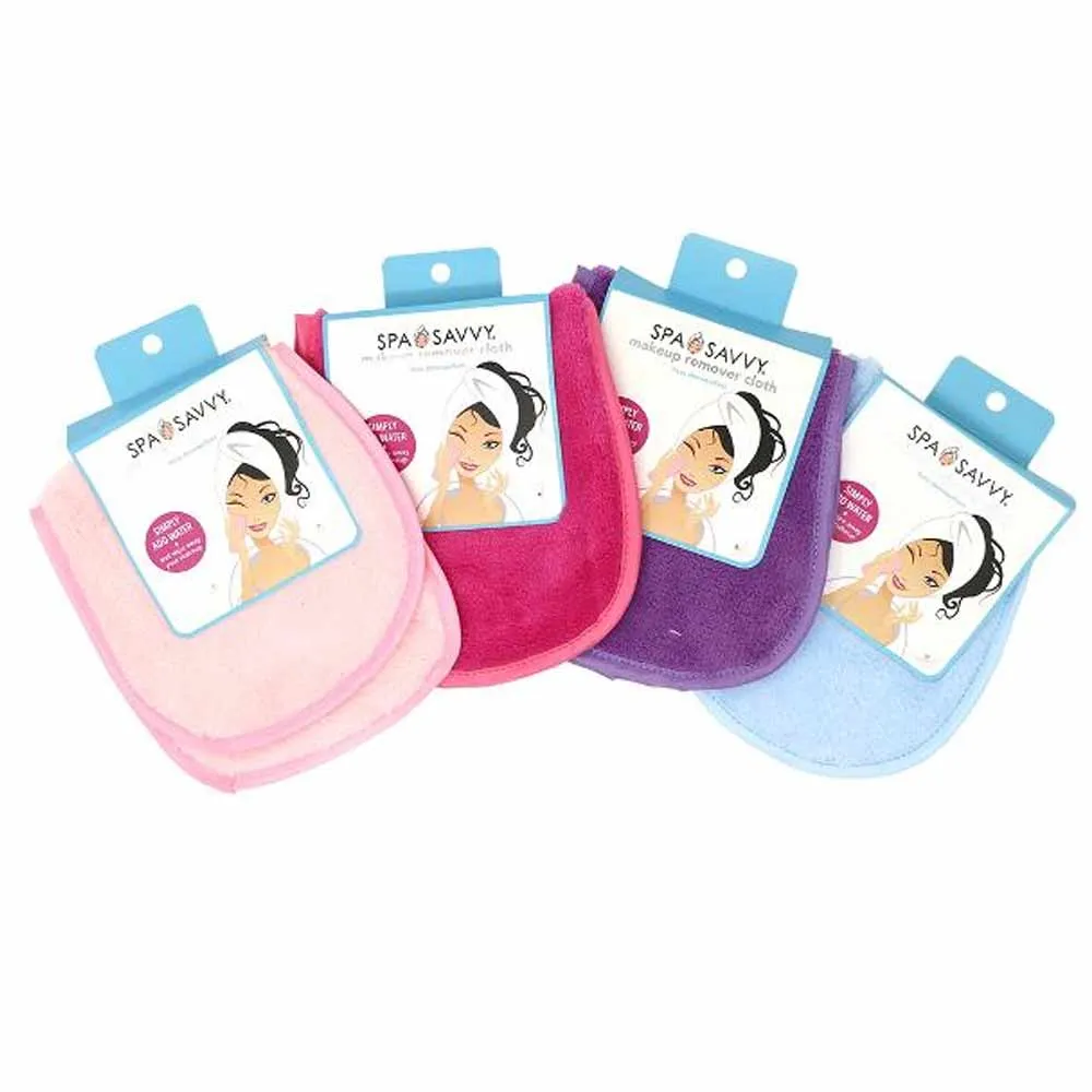 4 Pack Makeup Remover Cloth Cleansing Wipe Face Cleanser Cosmetic Facial Towel