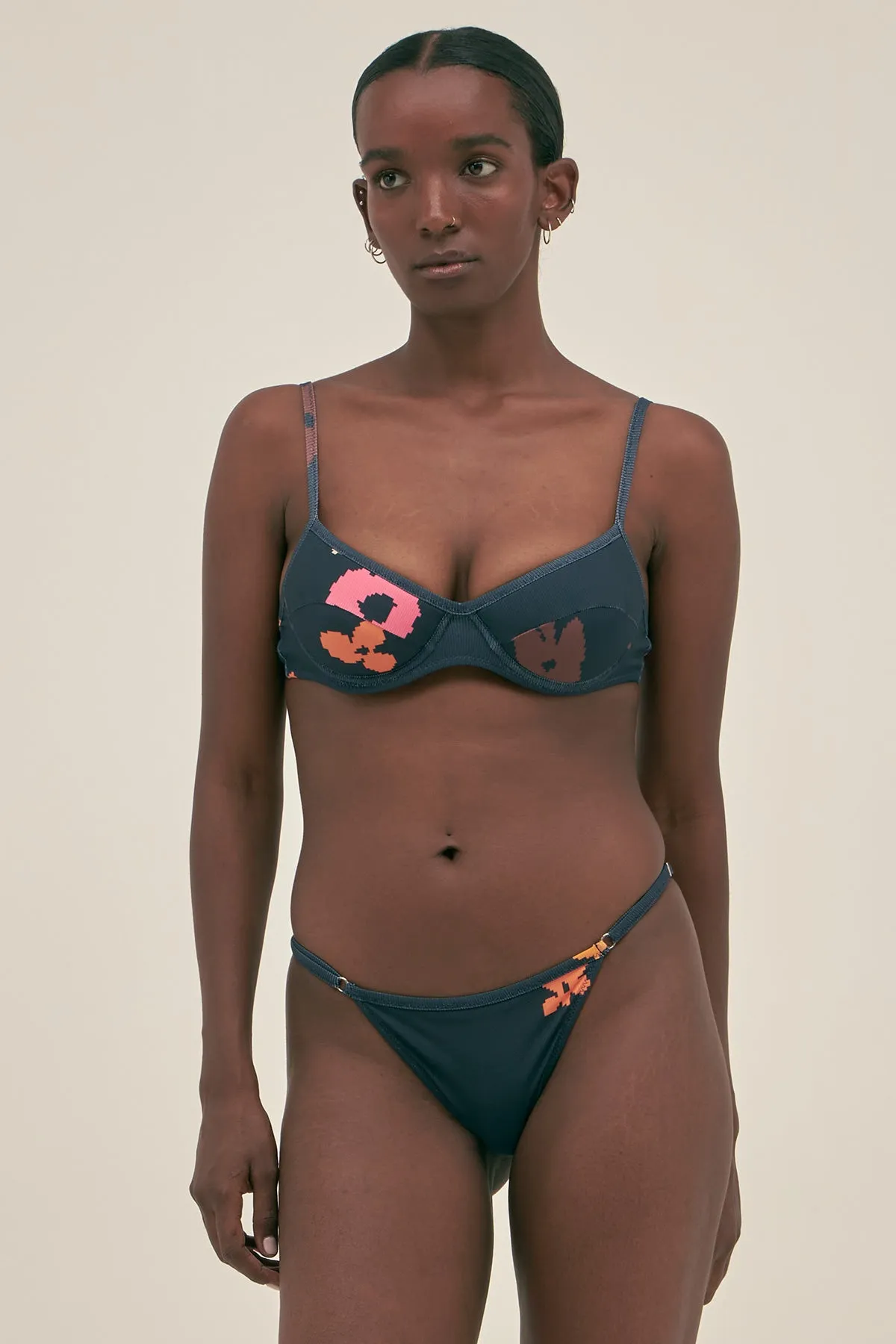 Abby Bikini Bottom Poppy Night