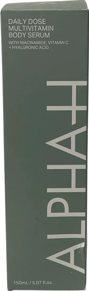 alphah Body Serum With Niacinamide 150ml