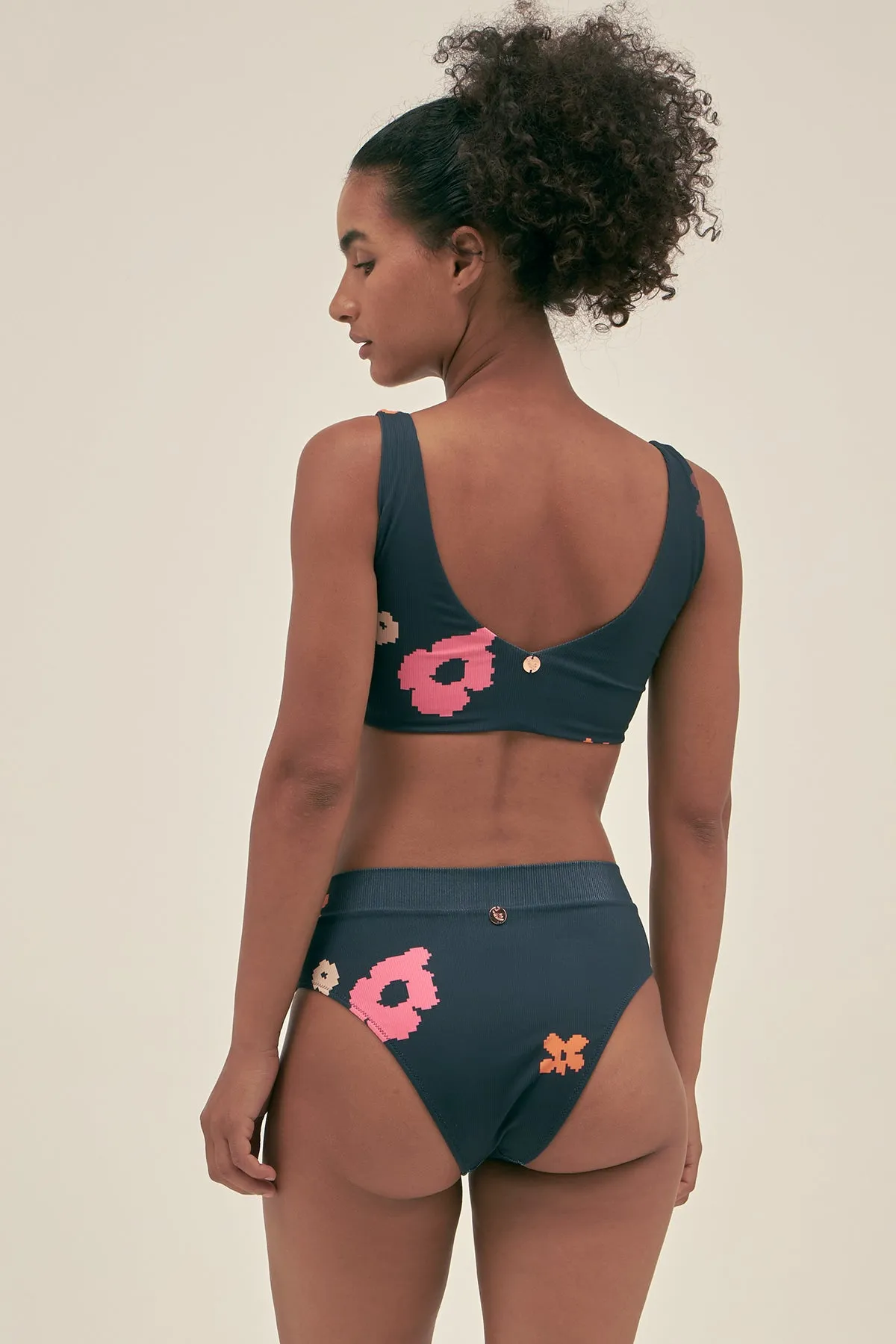 Amaya Bikini Top Poppy Night