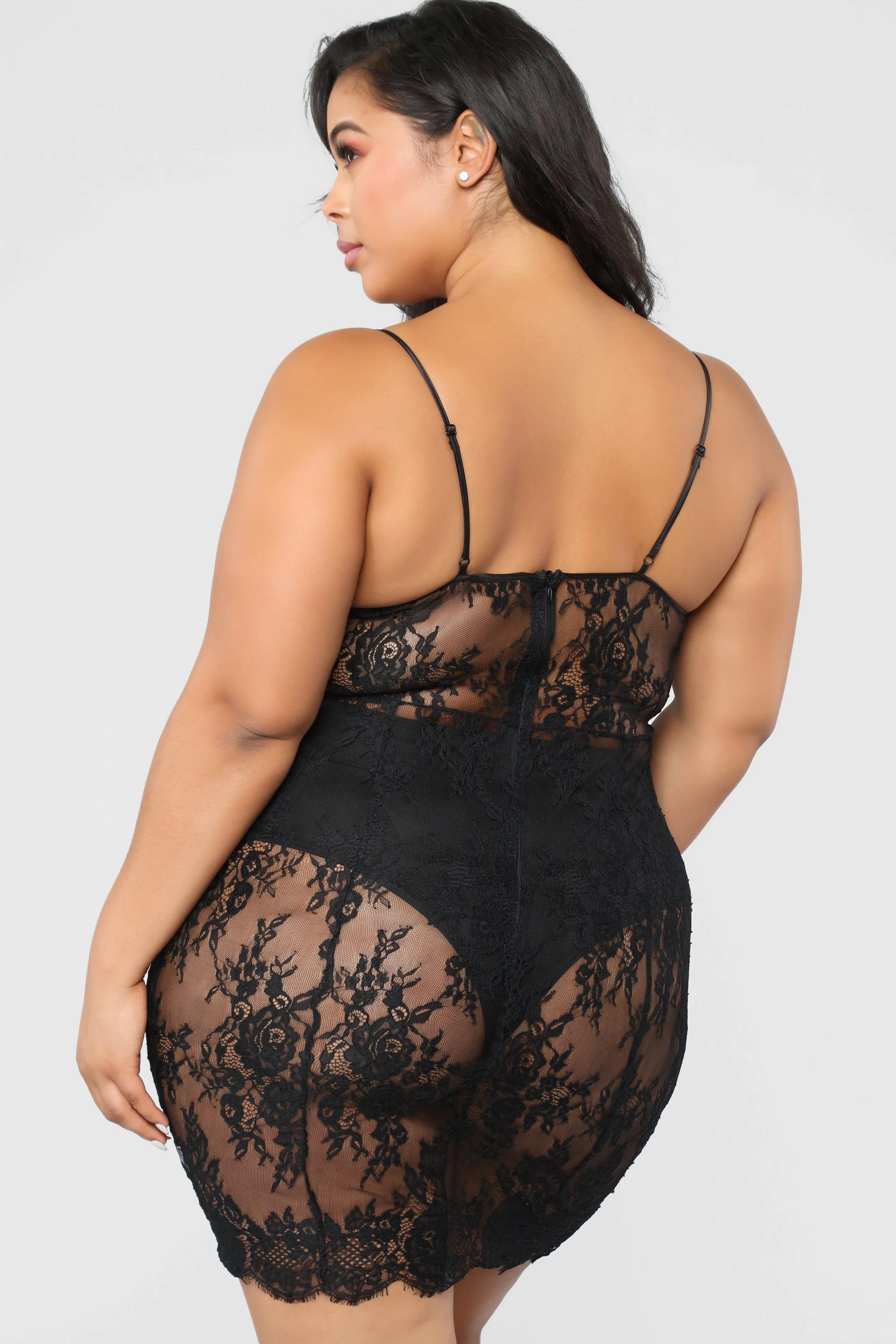 Any Time Mini Dress - Black
