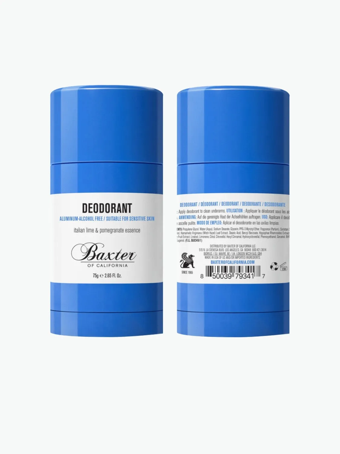 Baxter of California Stick Deodorant Lime and Pomegranate Essence