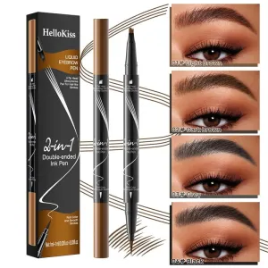 BUY 1 GET 1 FREE( 2 PCS)2-In-1 Waterproof Long-Lasting Eyebrow Pen