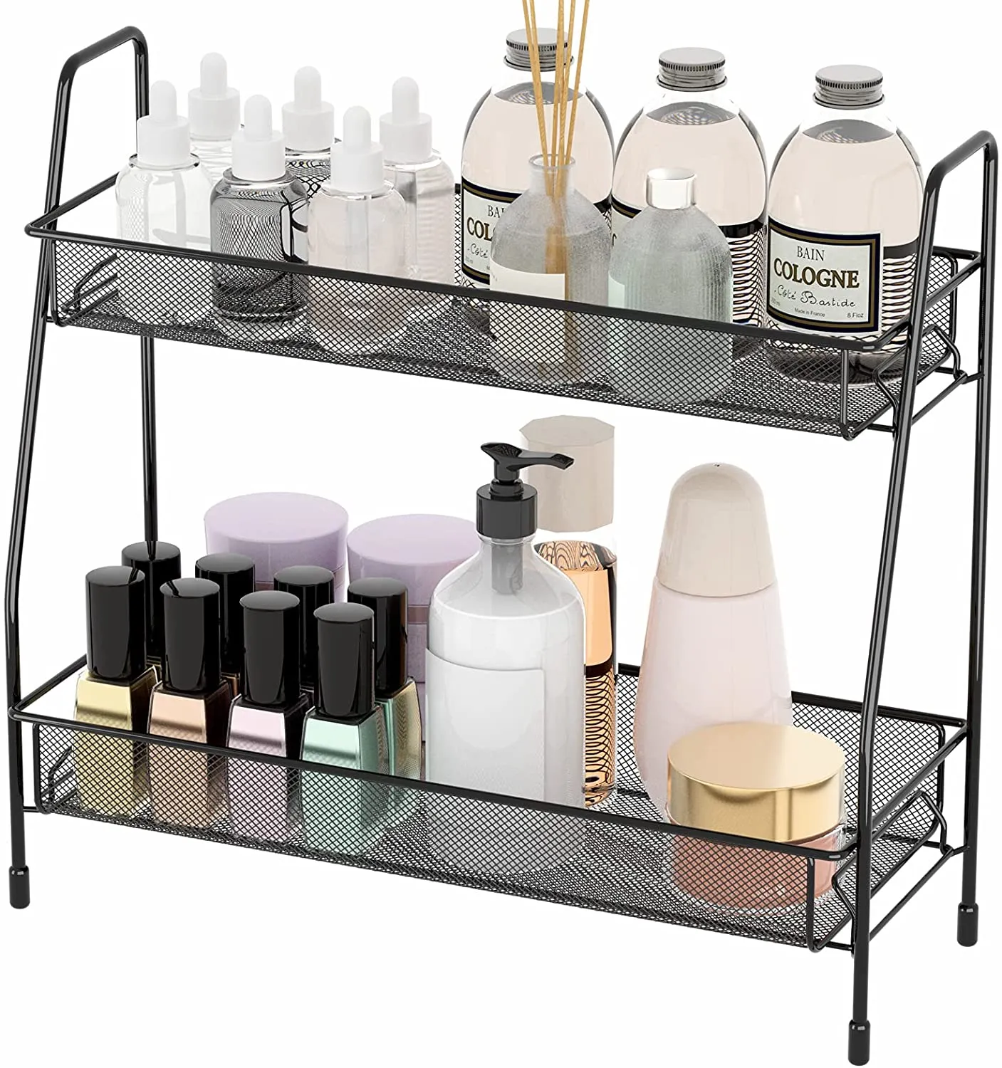 Desktop Countertop Small Storage Spice Rack Organizer