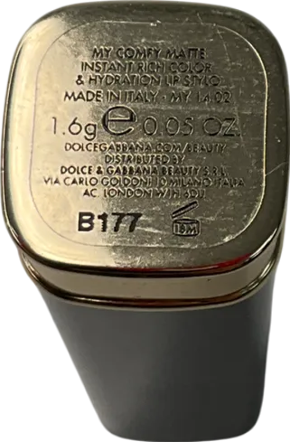 Dolce & Gabbana My Comfy Matte Lipstick B177 1.6