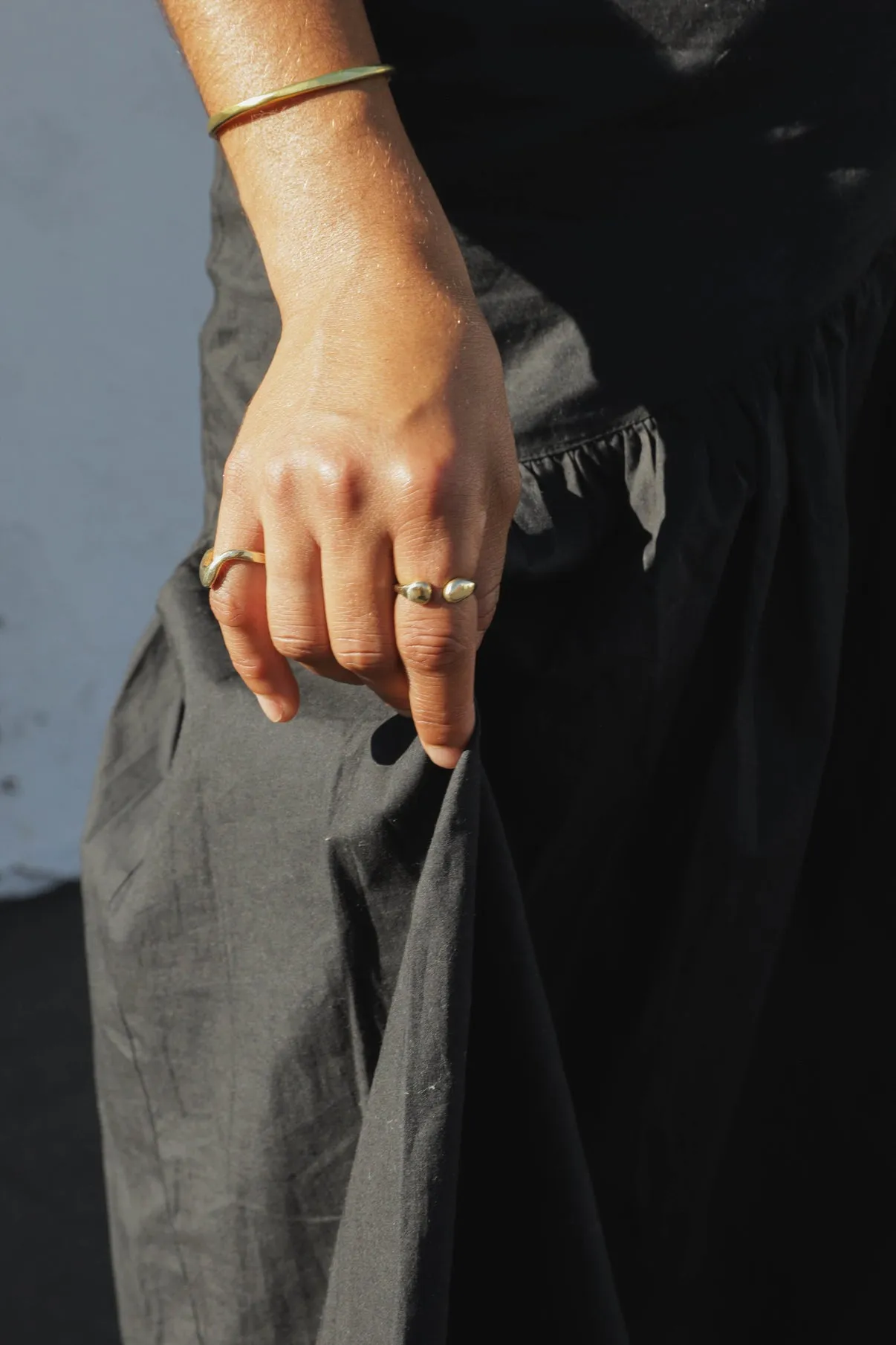 Droplet Ring - Sterling Silver