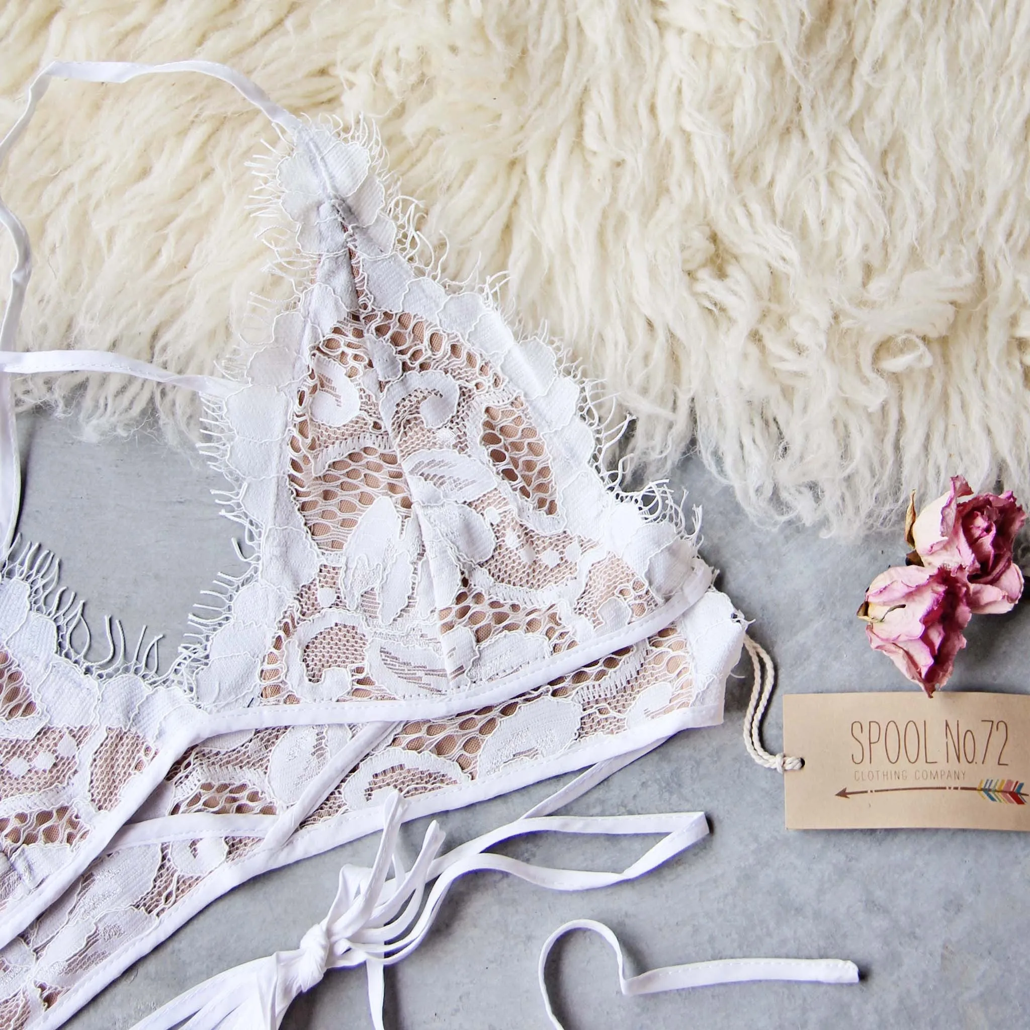 Eyelash Lace Bra