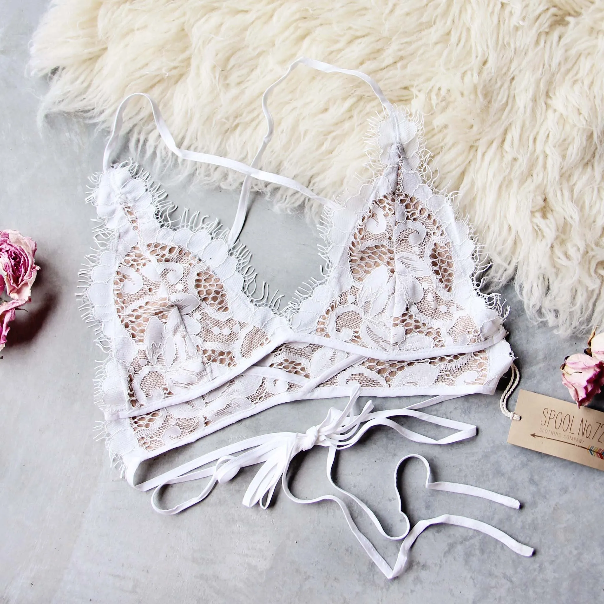 Eyelash Lace Bra