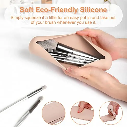 FERYES Travel Makeup Brush Holder
