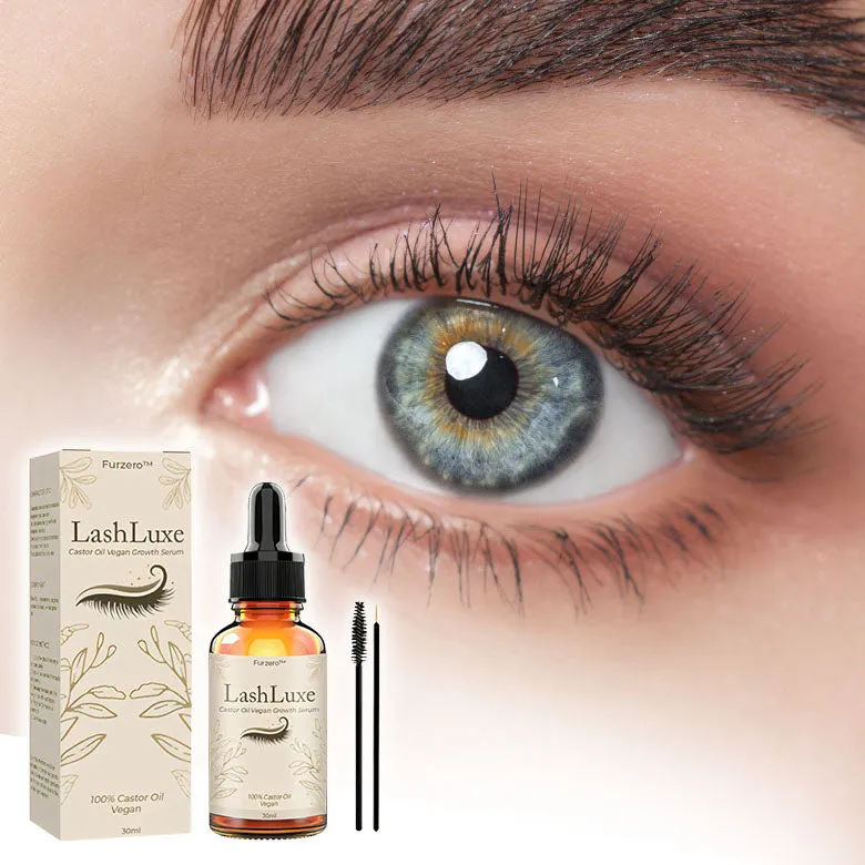 Furzero LashLuxe Rizinusl Veganes Wachstumsserum