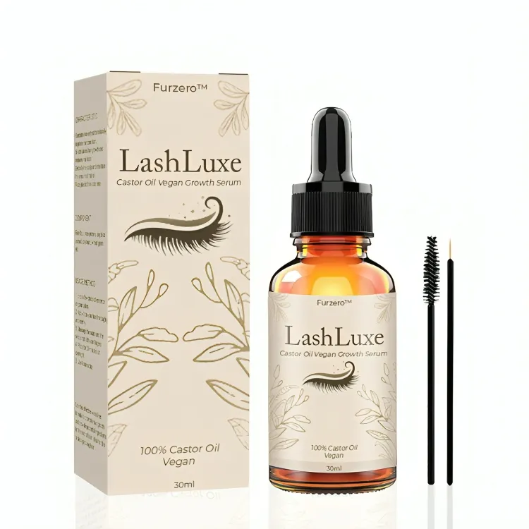 Furzero LashLuxe Rizinusl Veganes Wachstumsserum