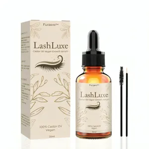 Furzero LashLuxe Rizinusl Veganes Wachstumsserum