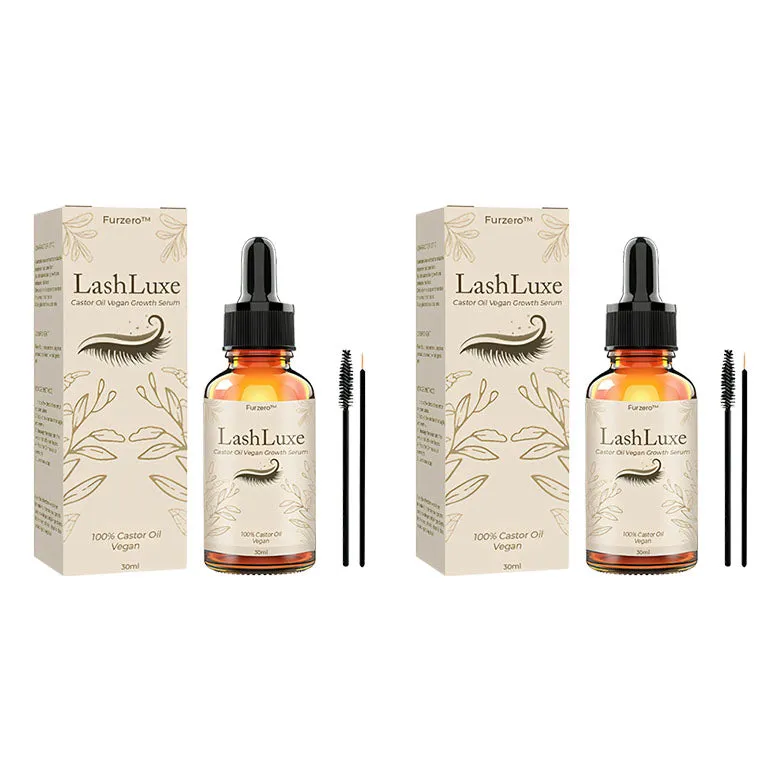 Furzero LashLuxe Rizinusl Veganes Wachstumsserum