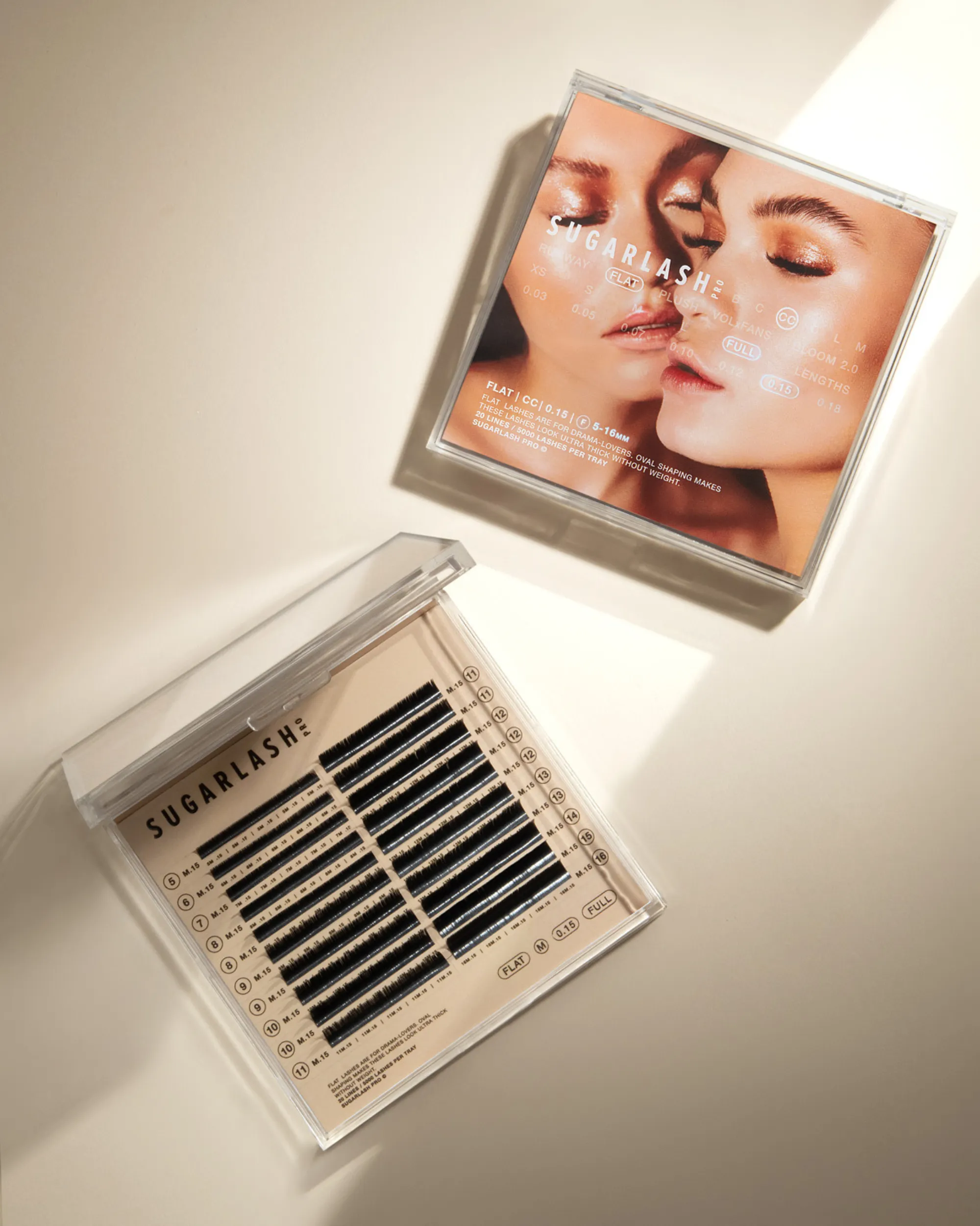 L-Curl Flat Lashes (Multi-Length Trays)