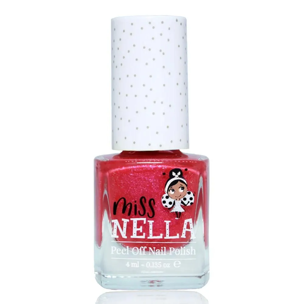 Miss Nella Peel Off Nail Polish- Tickle Me Pink