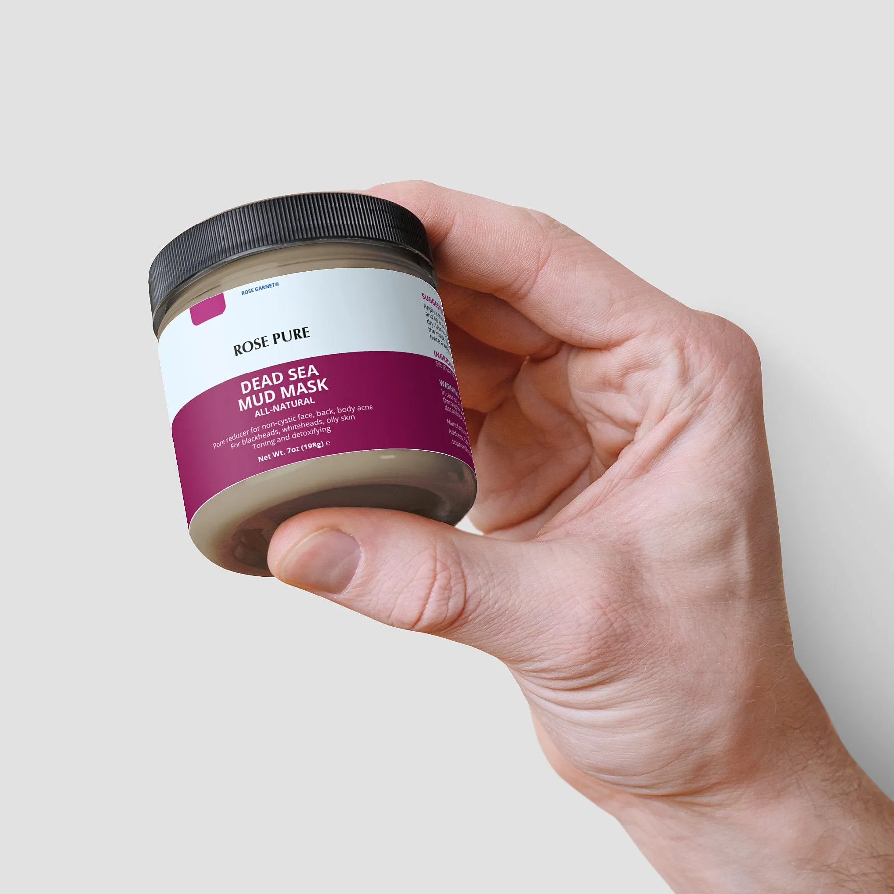 Rose Pure Dead Sea Mud