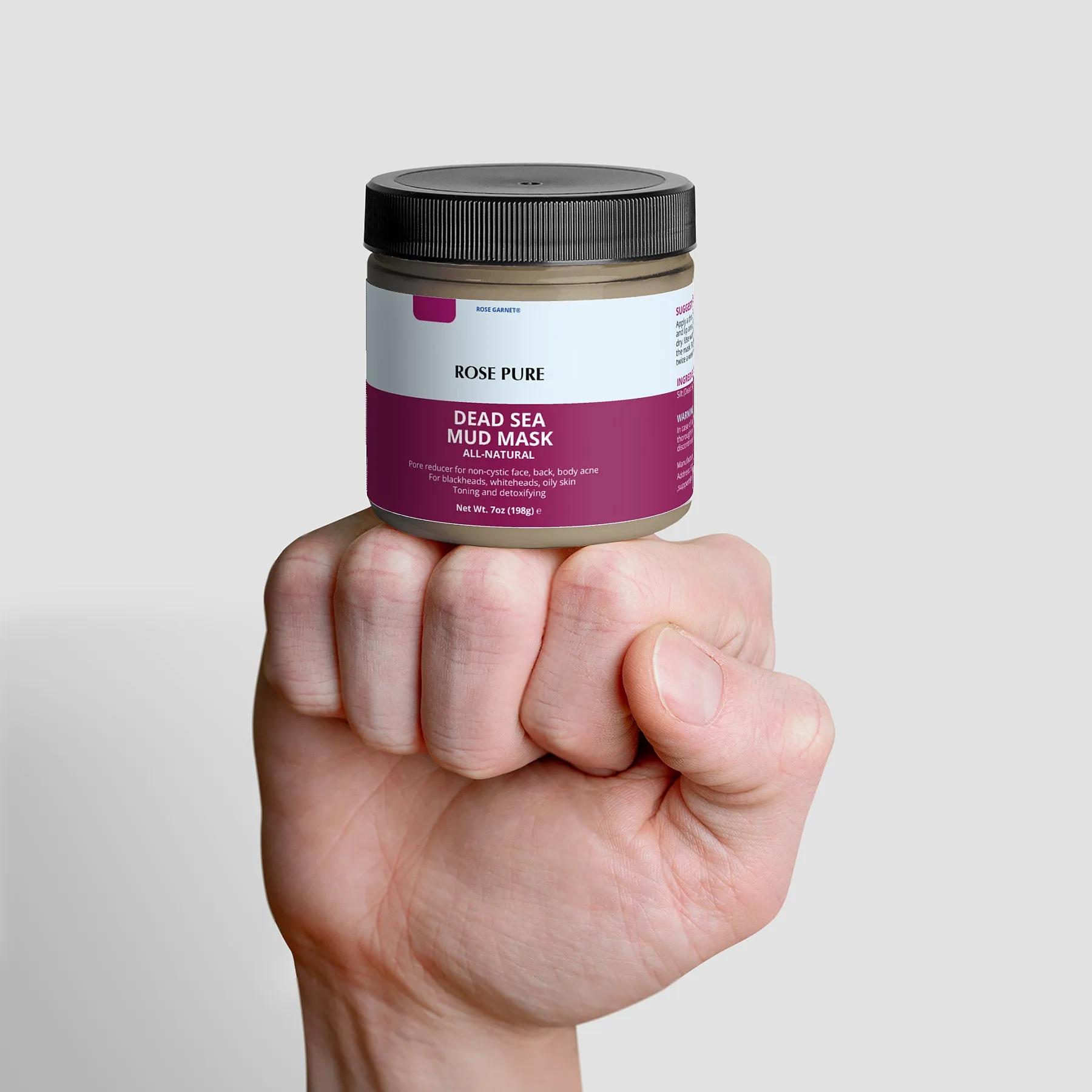 Rose Pure Dead Sea Mud