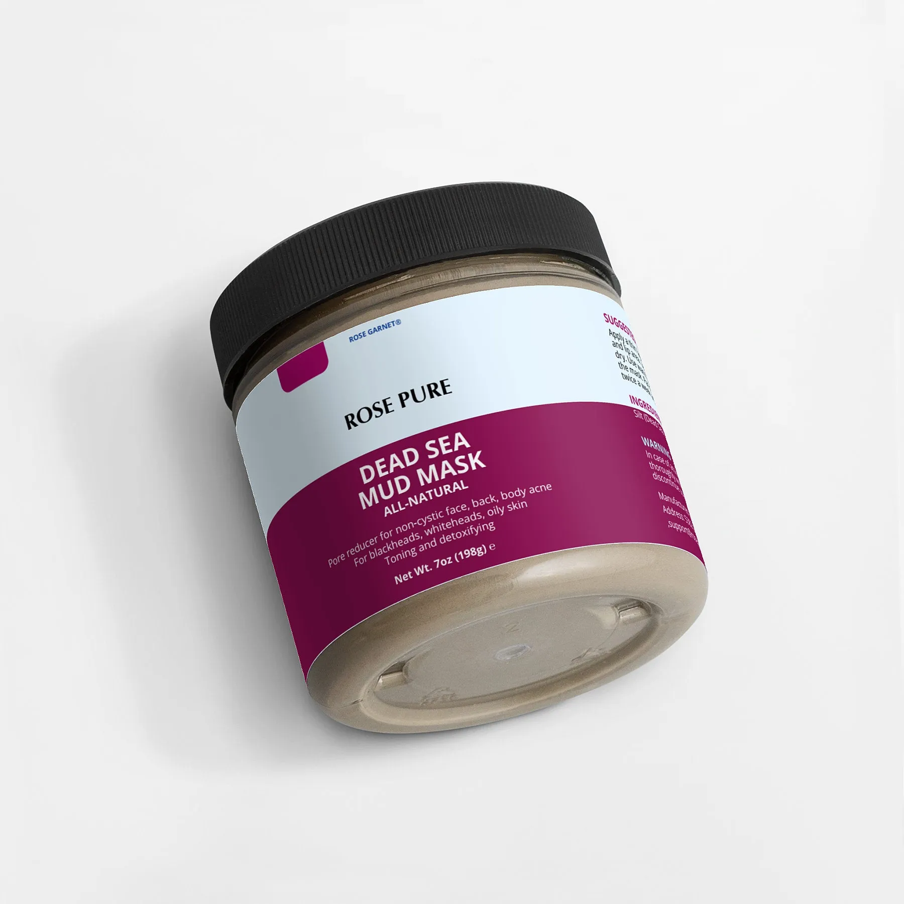 Rose Pure Dead Sea Mud