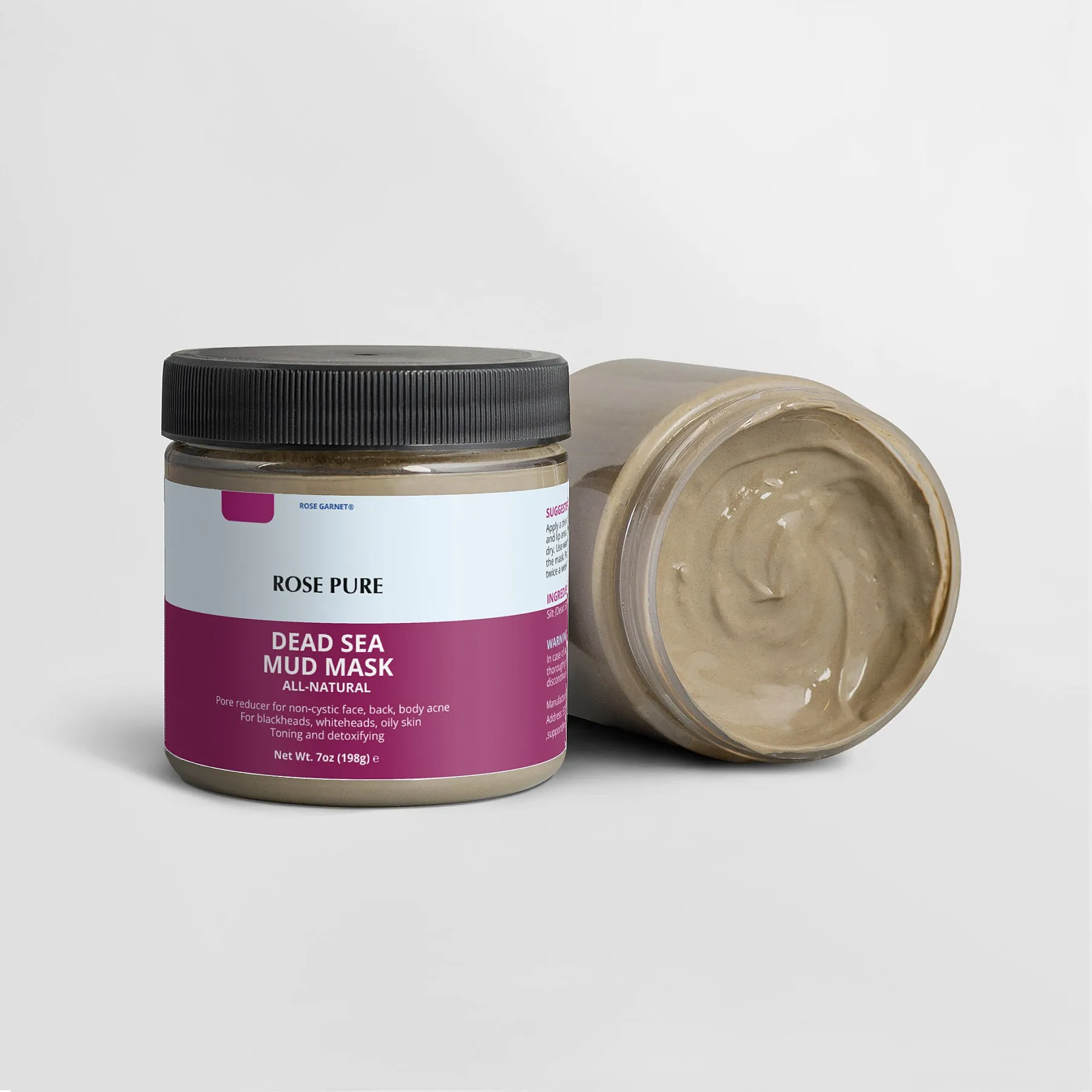 Rose Pure Dead Sea Mud