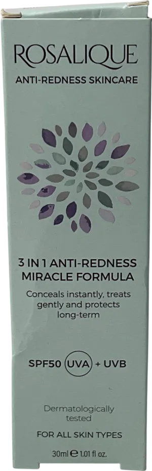 rosealique 3 In 1 Anti-redness Miracle Formula Spf50 30ml
