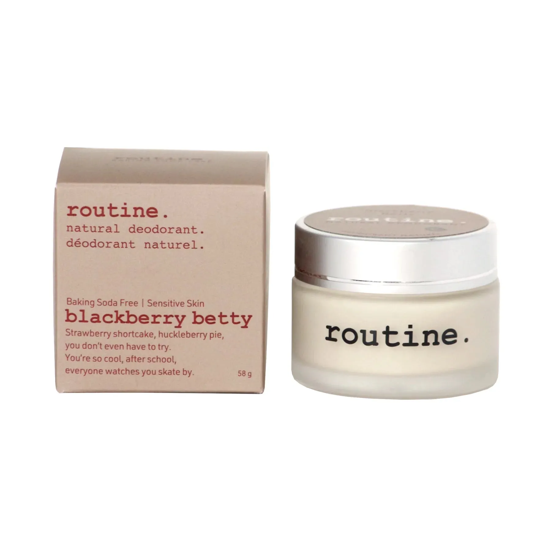 Routine Deodorant- Blackberry Betty- Baking Soda Free