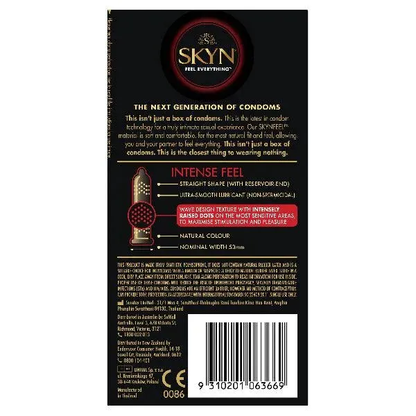 SKYN Intense Feel Condoms 10